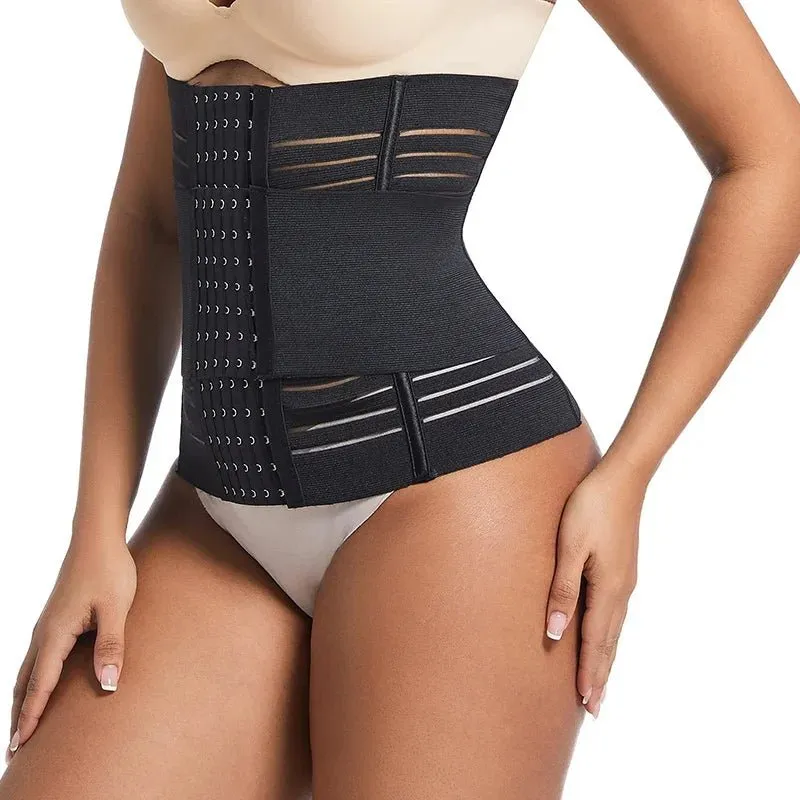 7 Boned Double Strap Waist Trainer