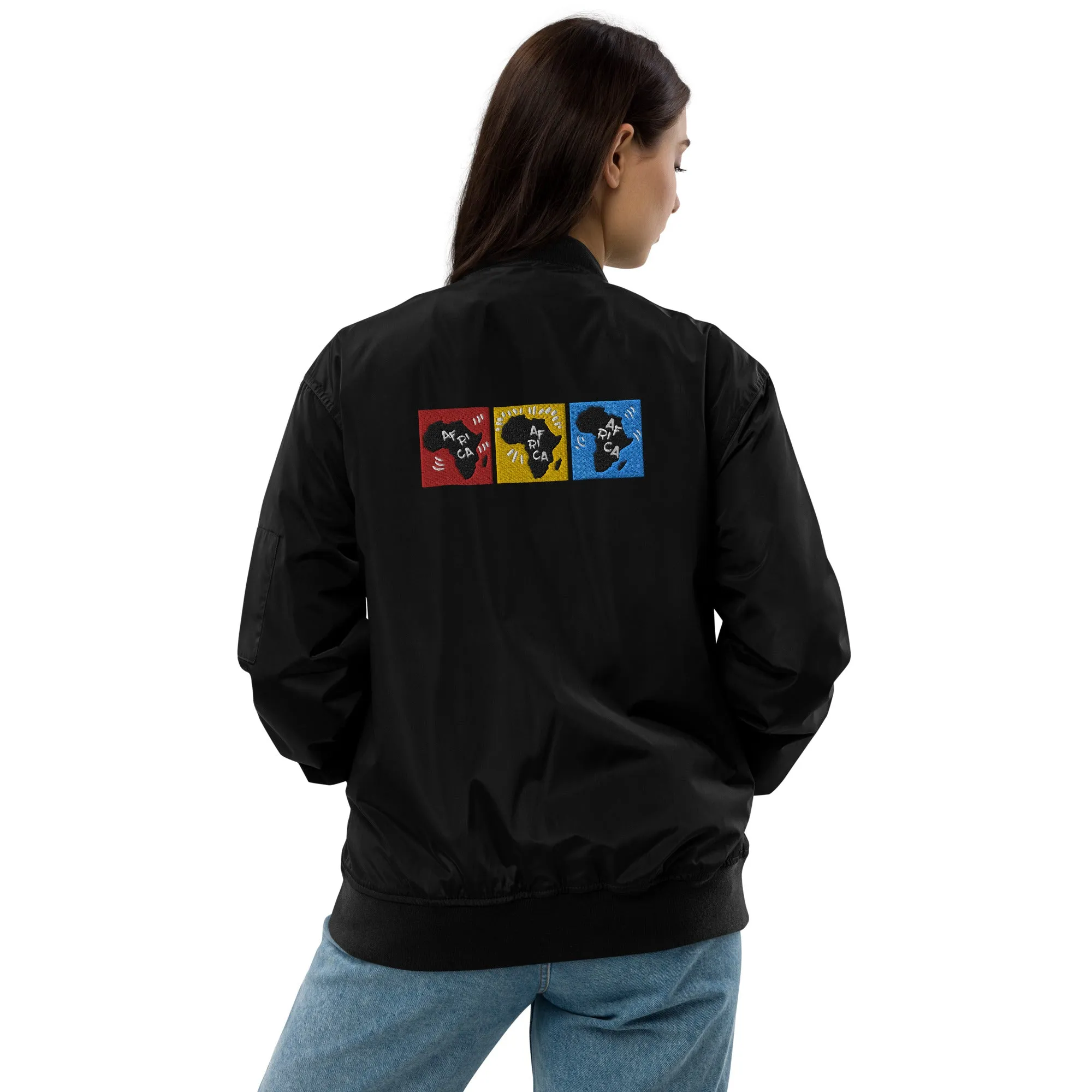 AFRICA PRIMARY Premium Bomber Jacket