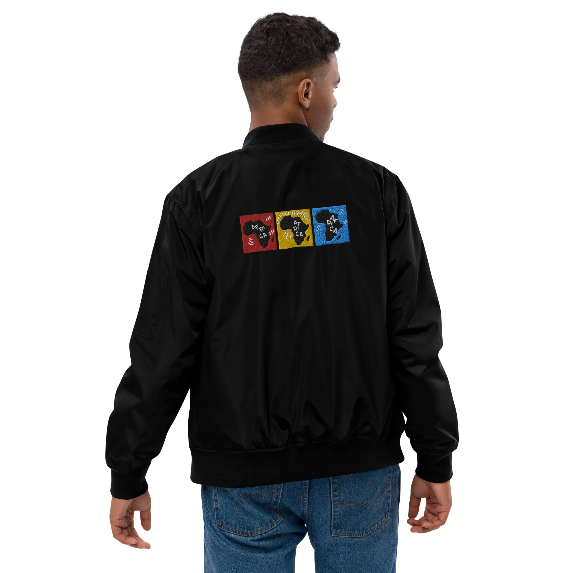 AFRICA PRIMARY Premium Bomber Jacket