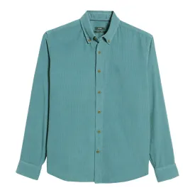 Corduroy Button Down (Icy Blue)