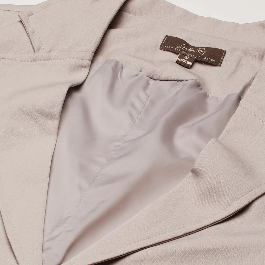 Cropped Tailored Blazer