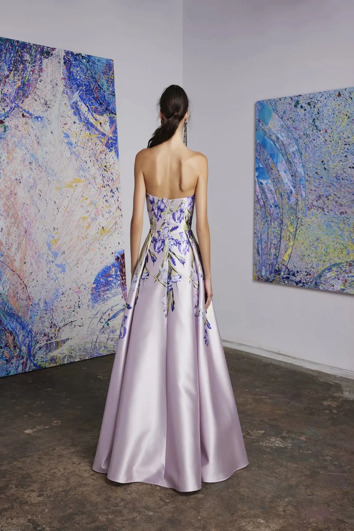 Frascara - 4650 - Strapless A-Line Evening Gown