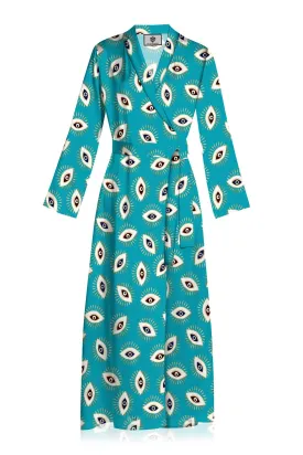 Full Length Wrap Dress