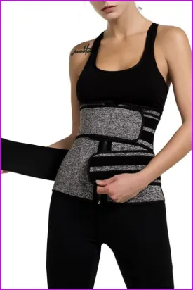 High Quality Sauna Waist Trainer Corset Sweat Waist Trainer Belt S-3XL