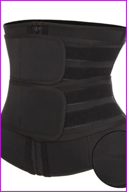 High Quality Sauna Waist Trainer Corset Sweat Waist Trainer Belt S-3XL