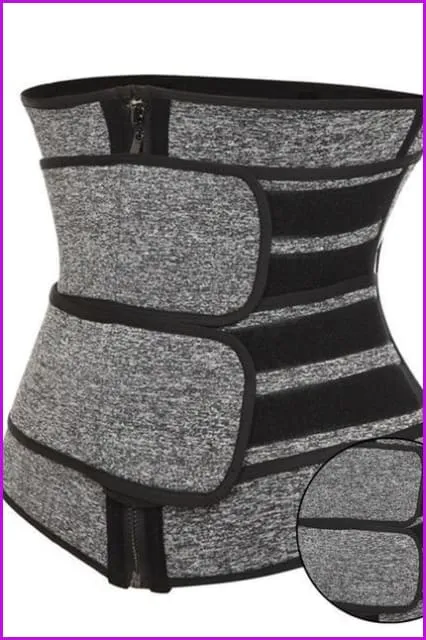 High Quality Sauna Waist Trainer Corset Sweat Waist Trainer Belt S-3XL