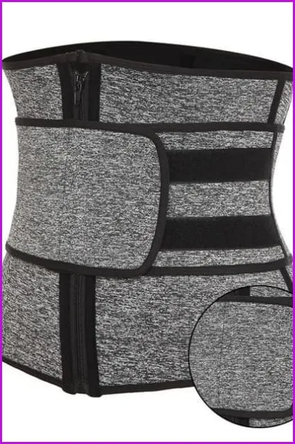 High Quality Sauna Waist Trainer Corset Sweat Waist Trainer Belt S-3XL