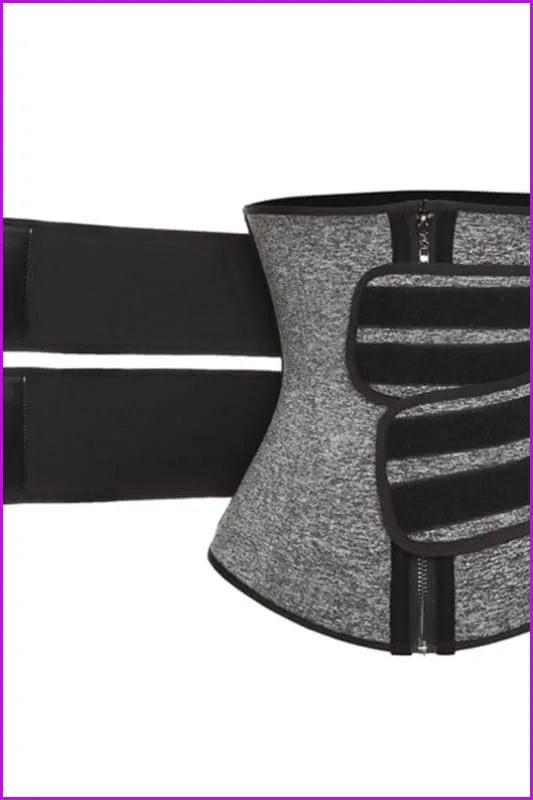 High Quality Sauna Waist Trainer Corset Sweat Waist Trainer Belt S-3XL