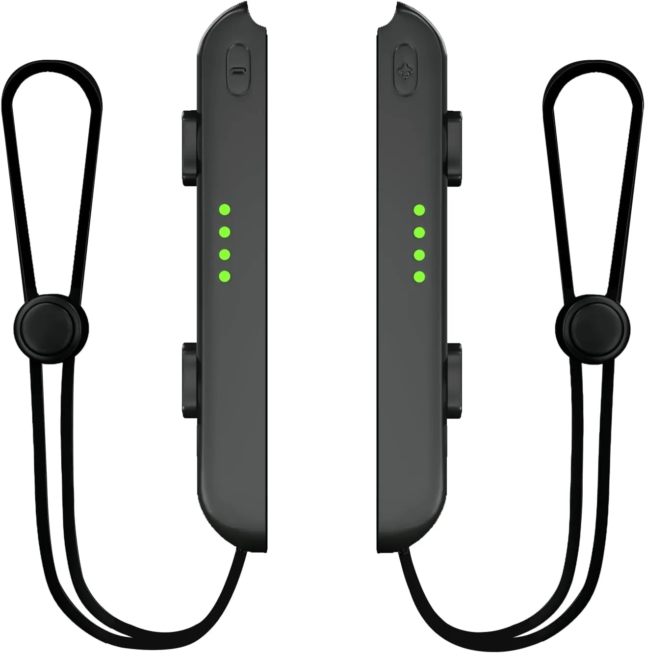 Lonxmovs 2 Pack Wrist Strap for Switch Joycon - Replacement Accessories for Joy con Straps (Black)