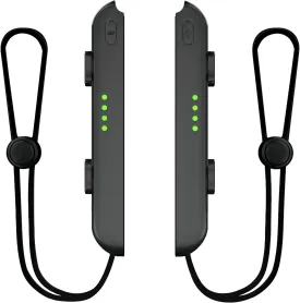 Lonxmovs 2 Pack Wrist Strap for Switch Joycon - Replacement Accessories for Joy con Straps (Black)