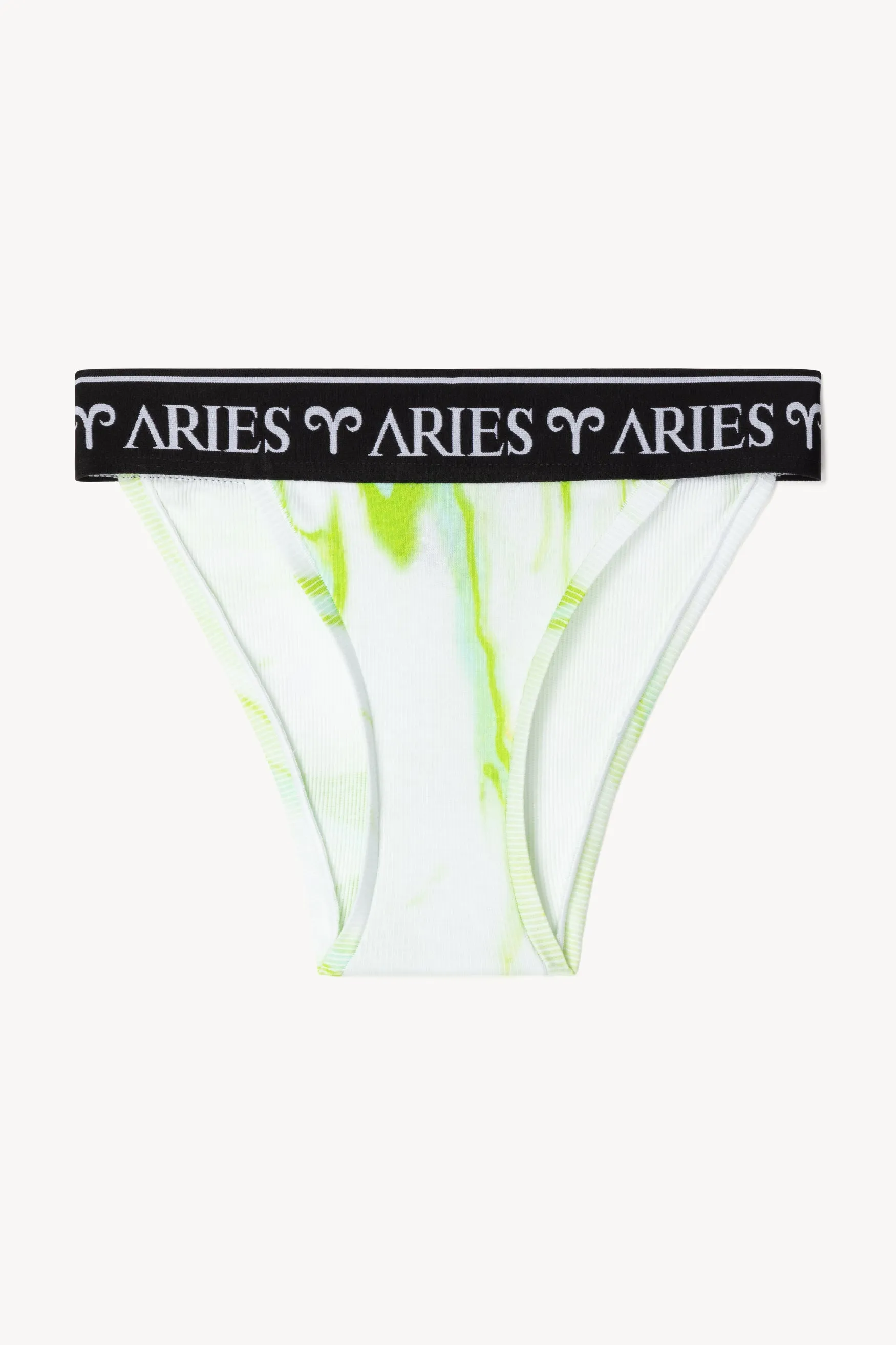 Marble Print High Cut Pants