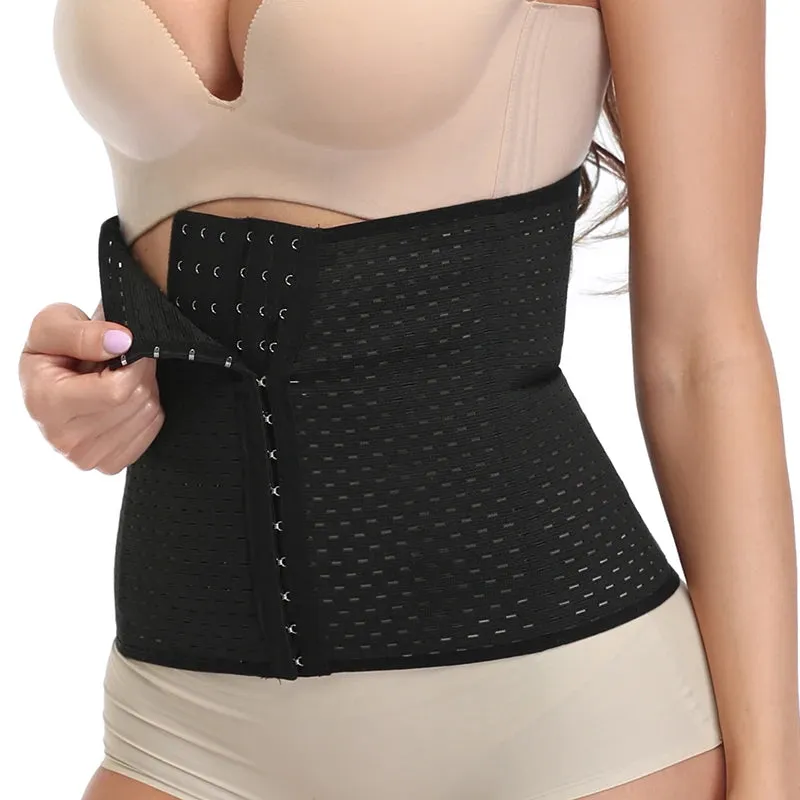 Men's Slimming Belt Waist Trainer: Adjustable Body Shaper for Tummy Control and Posture Enhancement