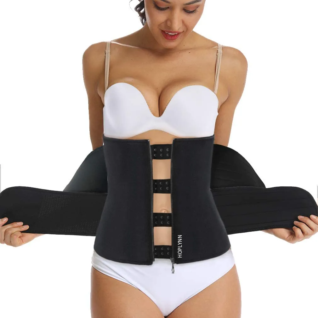 Neoprene Sweat Waist Trainer Corset Trimmer Belt for Women Weight Loss, Waist Cincher Shaper Slimmer