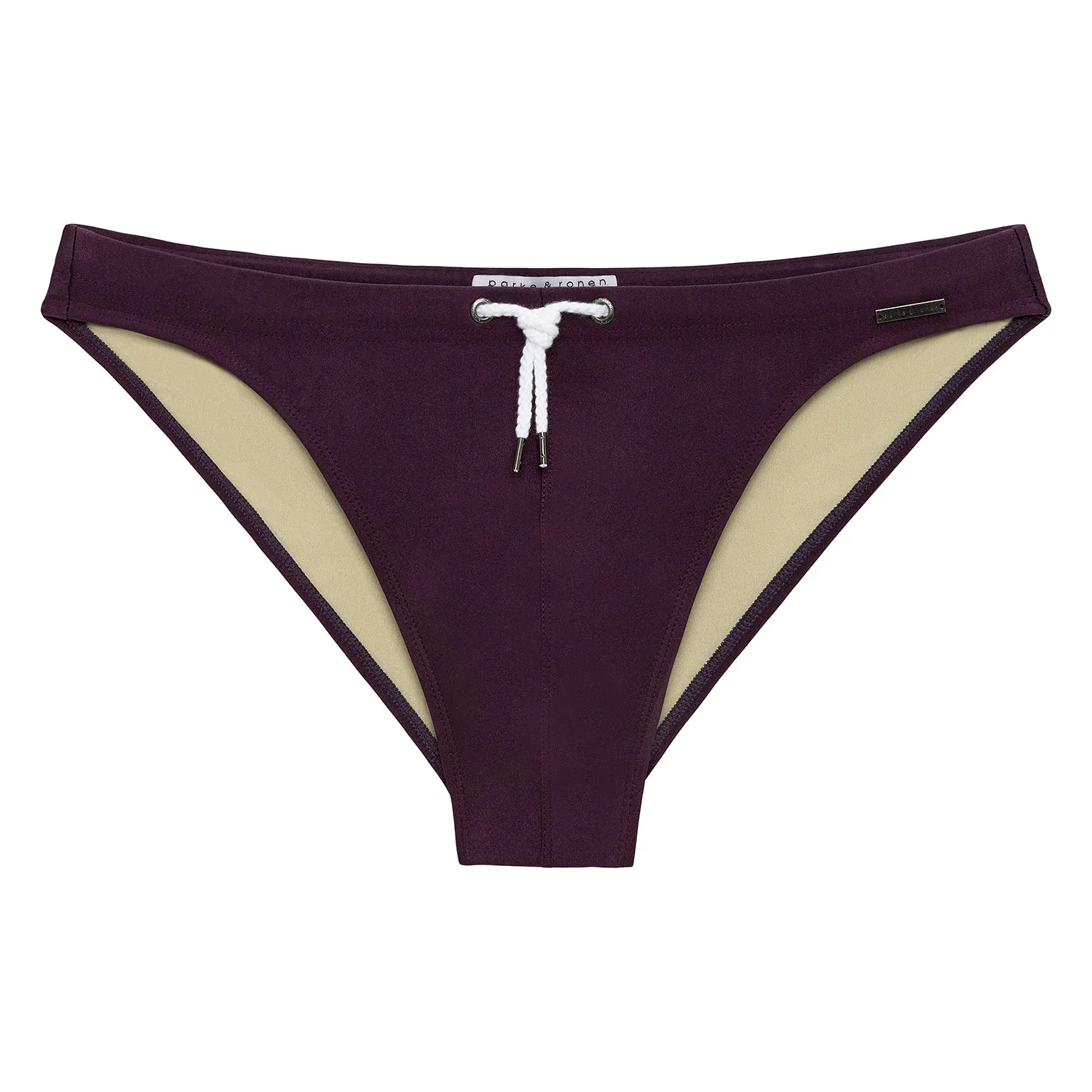 NEW RESORT '25- Plum Solid Blade Bikini
