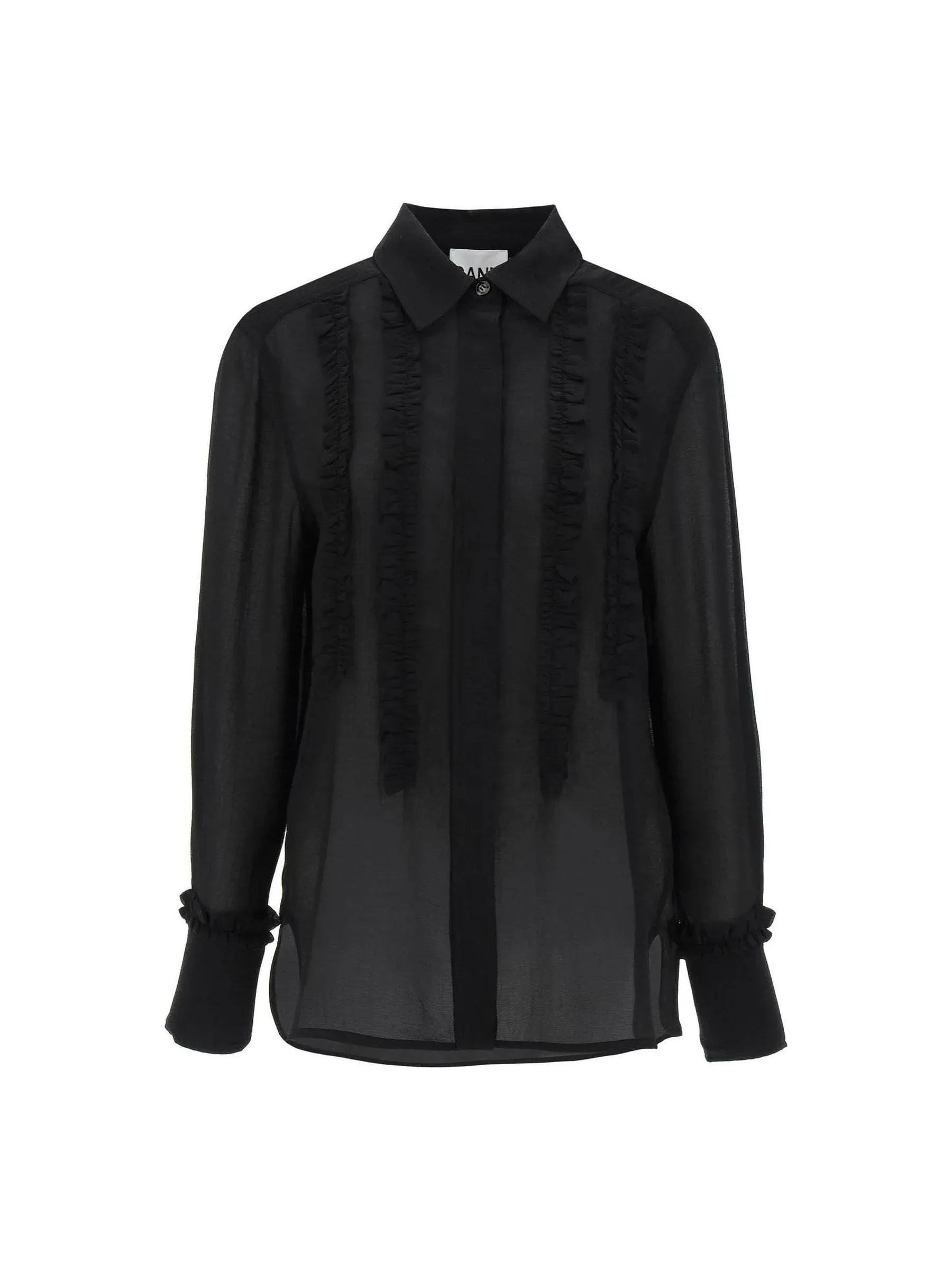 Ruffled Chiffon Blouse