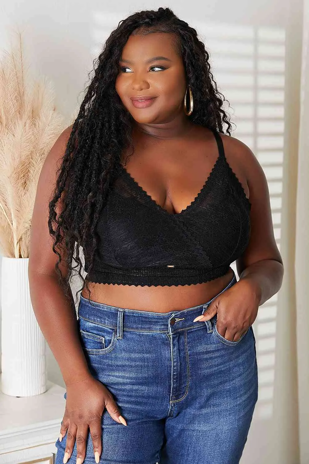 Skye Bralette in Black