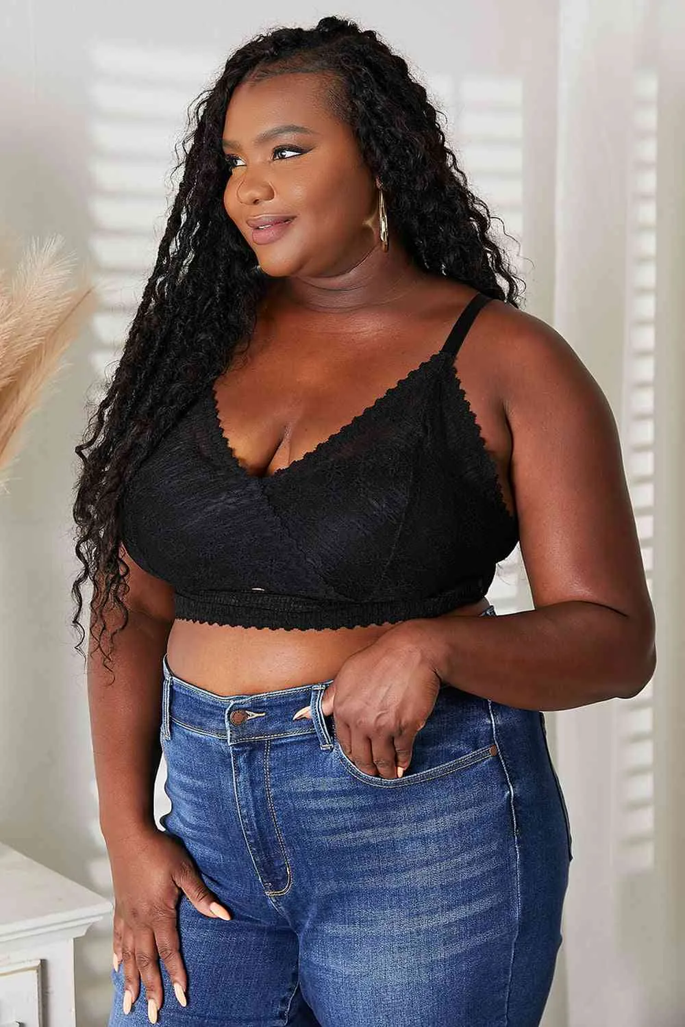 Skye Bralette in Black