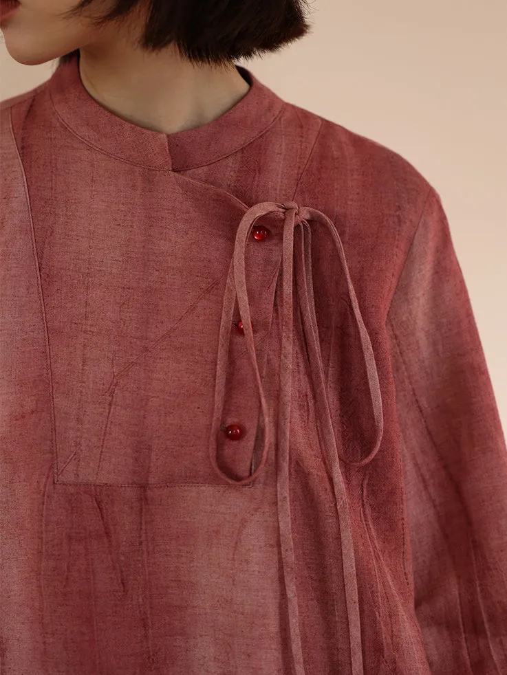 Small Stand Collar Shirt