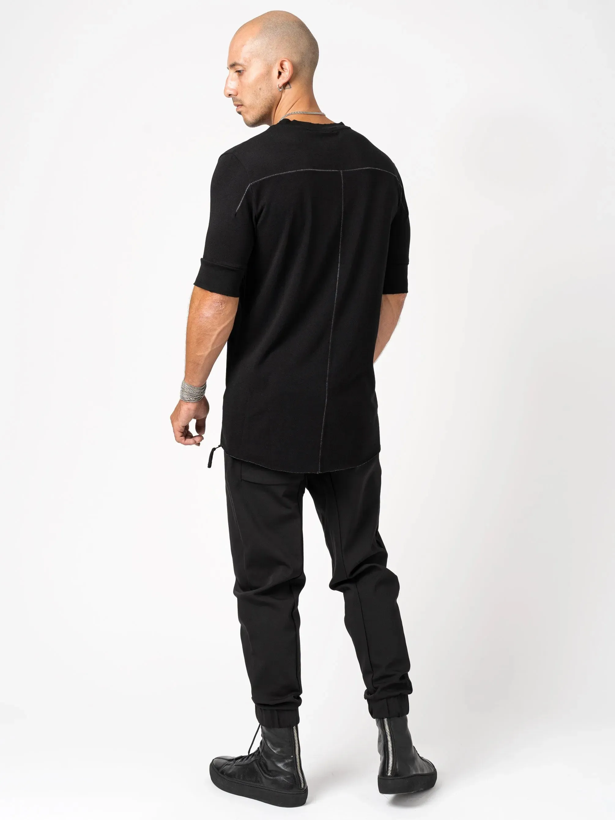 Stand up collar shirt