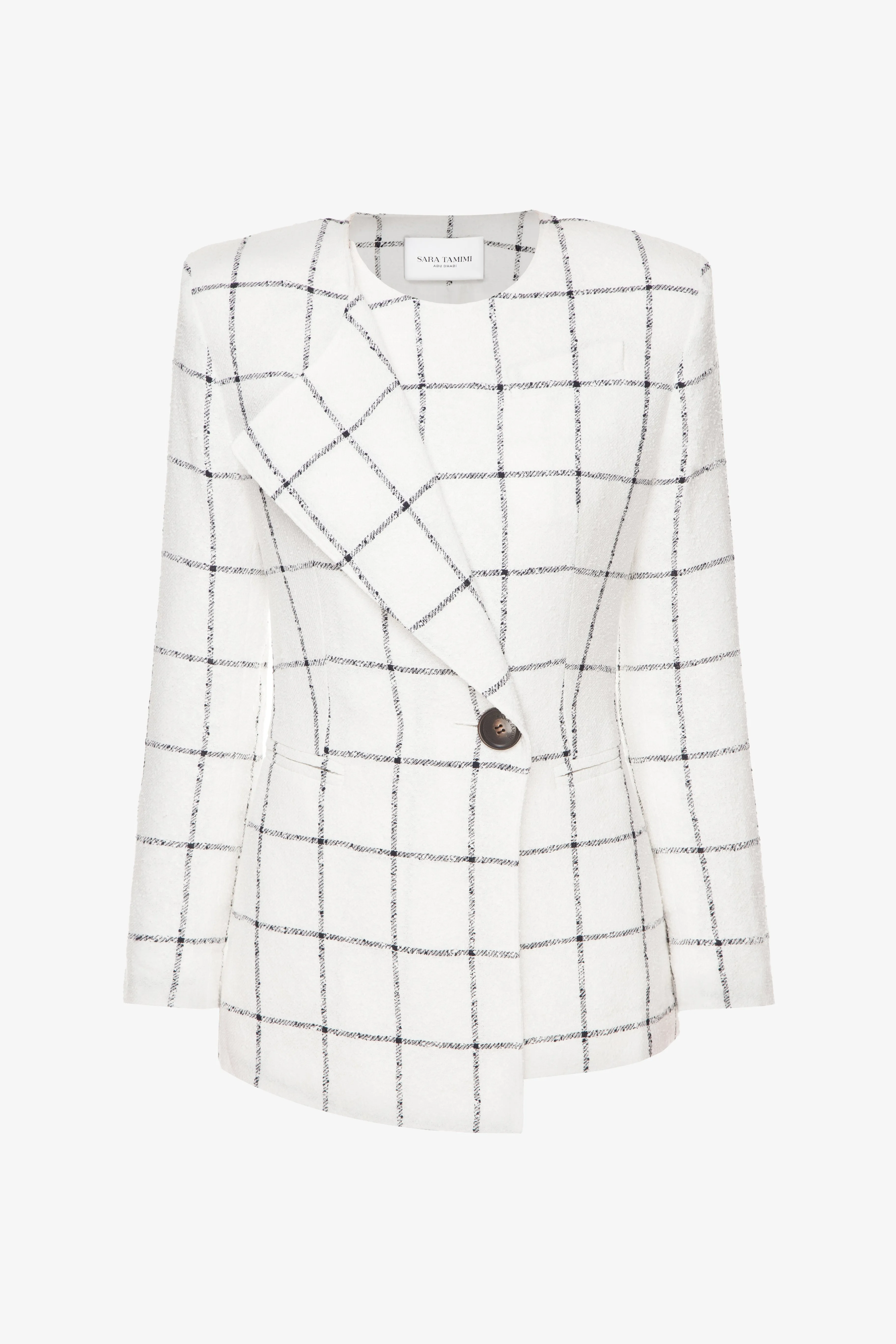 Tailored Tweed Blazer