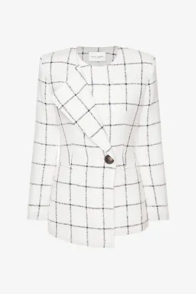 Tailored Tweed Blazer