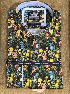 Thomson & Richards Print Shirt - Fiorentina Multi
