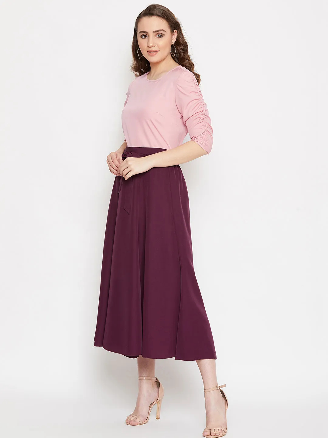 Top  & Skirt Set (Sku- BLMG20284)