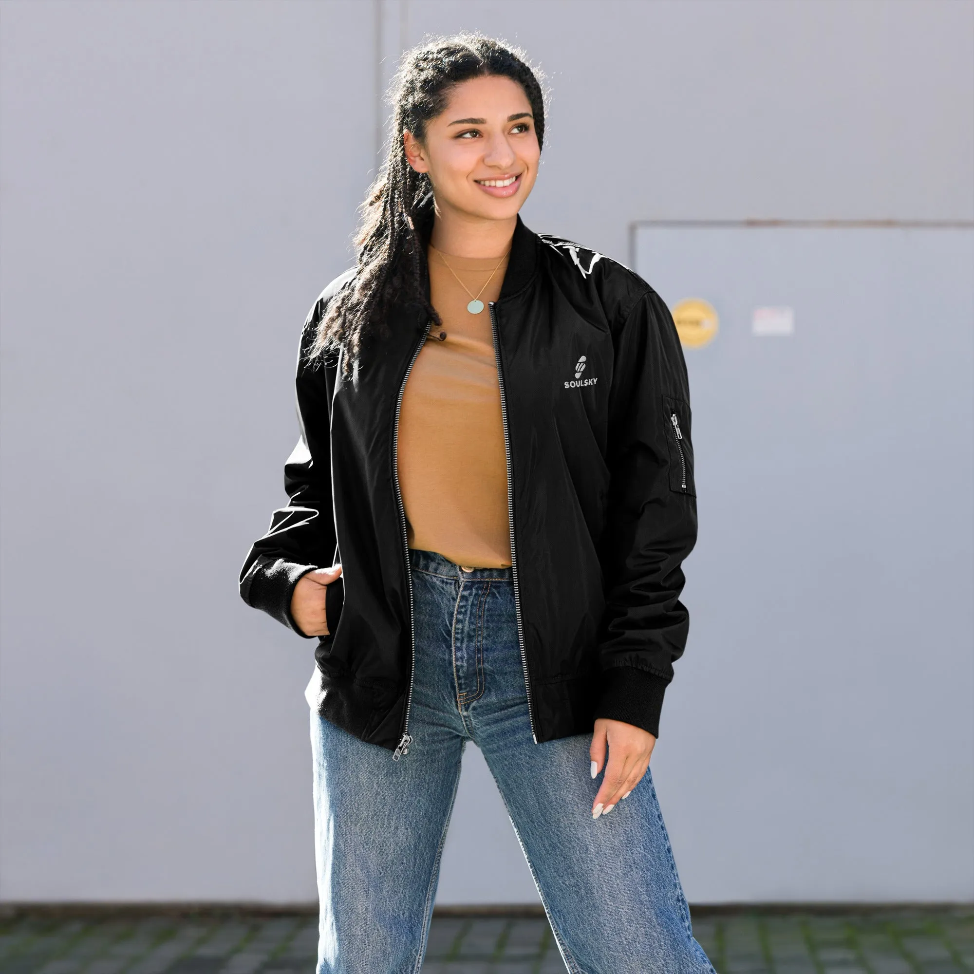 TRUTH SEEKER Premium Bomber Jacket
