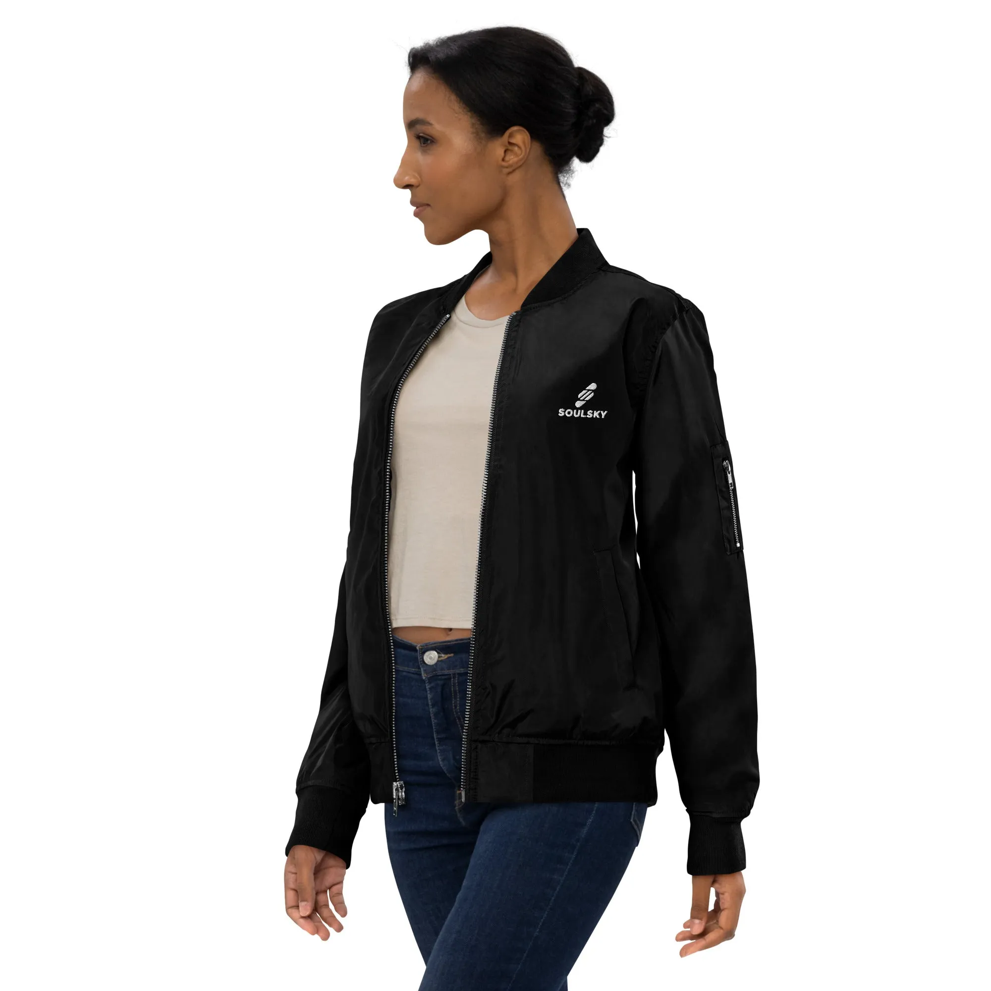 TRUTH SEEKER Premium Bomber Jacket
