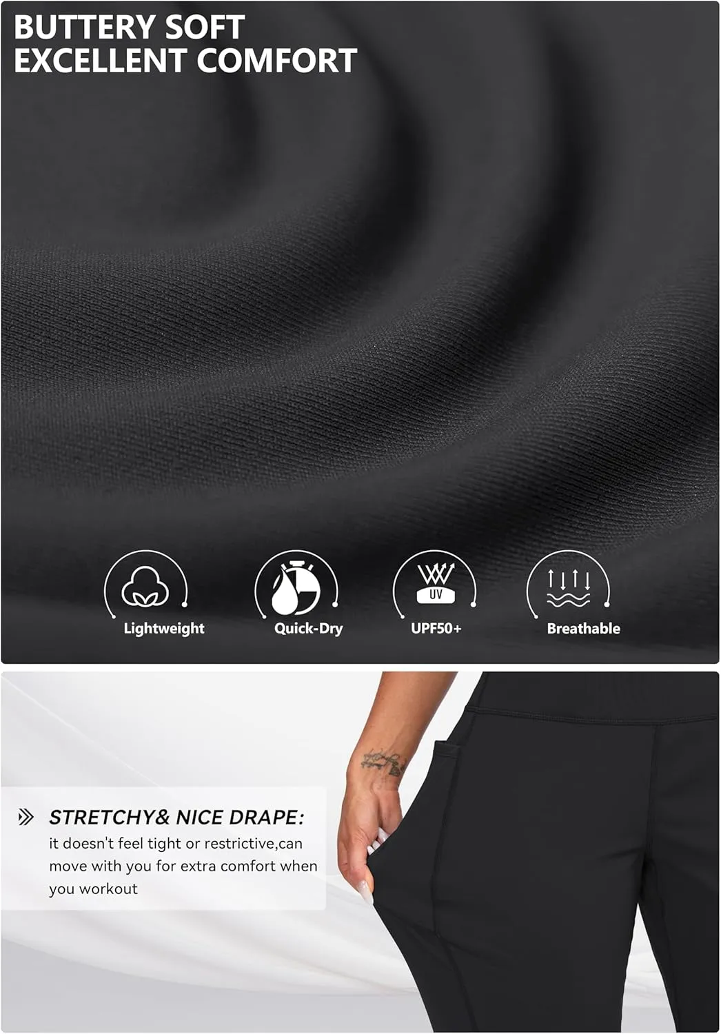 Viodia Women's Joggers with Pockets High Waisted Athletic Workout Yoga Jogger Pants for Women Tapered Sweatpants