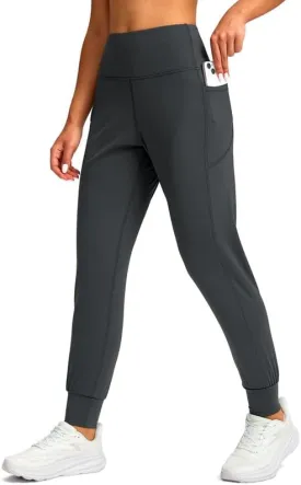 Viodia Women's Joggers with Pockets High Waisted Athletic Workout Yoga Jogger Pants for Women Tapered Sweatpants