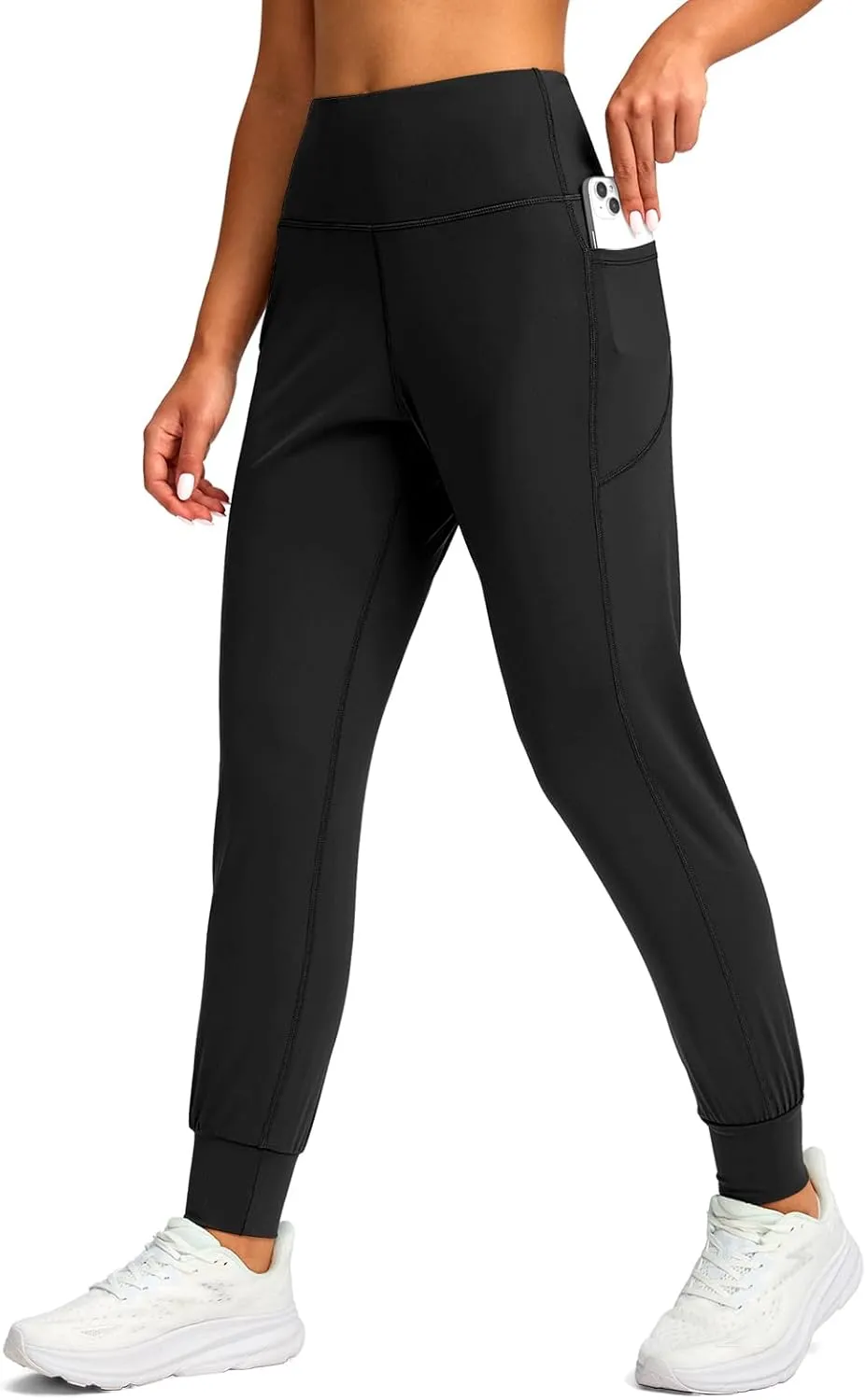 Viodia Women's Joggers with Pockets High Waisted Athletic Workout Yoga Jogger Pants for Women Tapered Sweatpants