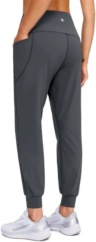 Viodia Women's Joggers with Pockets High Waisted Athletic Workout Yoga Jogger Pants for Women Tapered Sweatpants