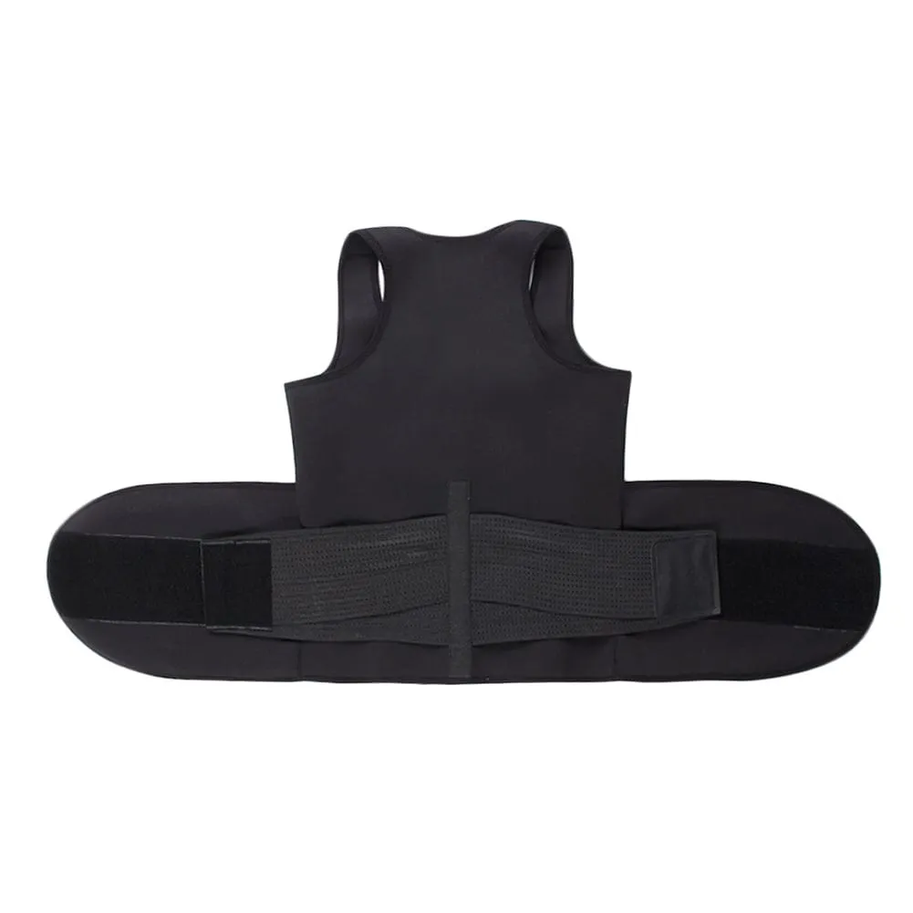 Wholesale Neoprene Single Belt Vest Fat Burning Abdominal Control Slimming Waist Trainer