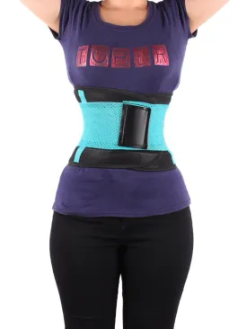 Wholesale Stylish Green Neoprene Waist Trainer Belt Sticker Comfort Revolution
