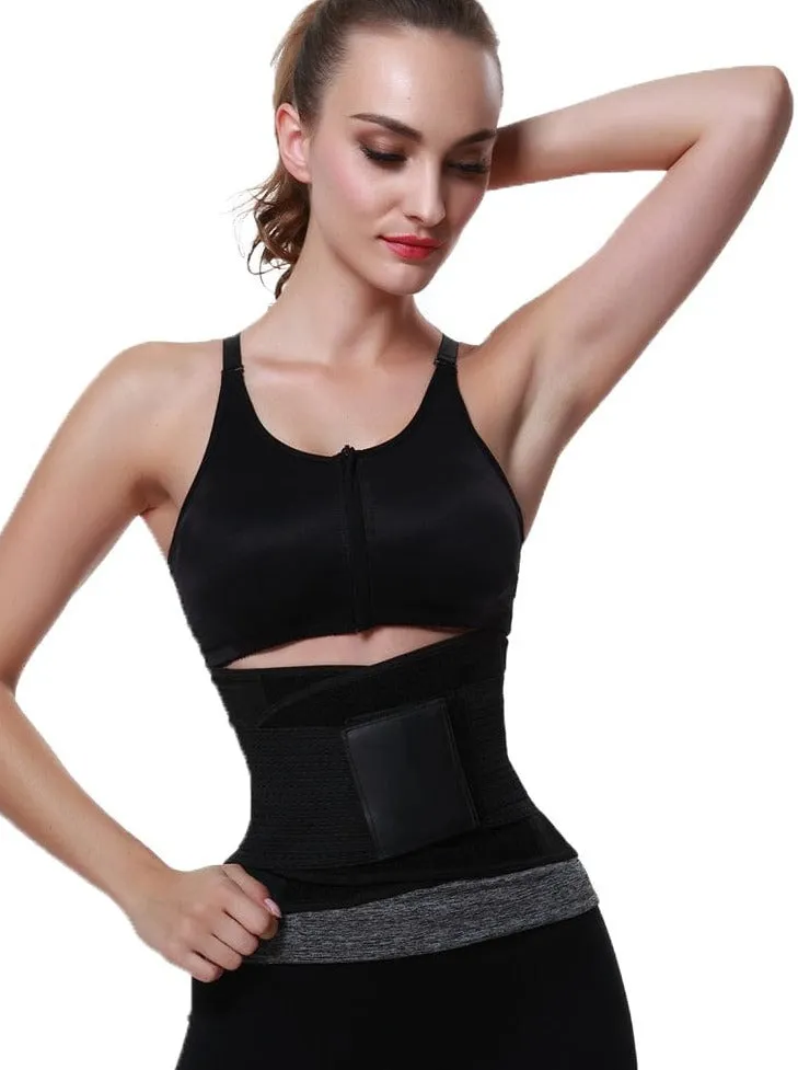 Wholesale Stylish Green Neoprene Waist Trainer Belt Sticker Comfort Revolution
