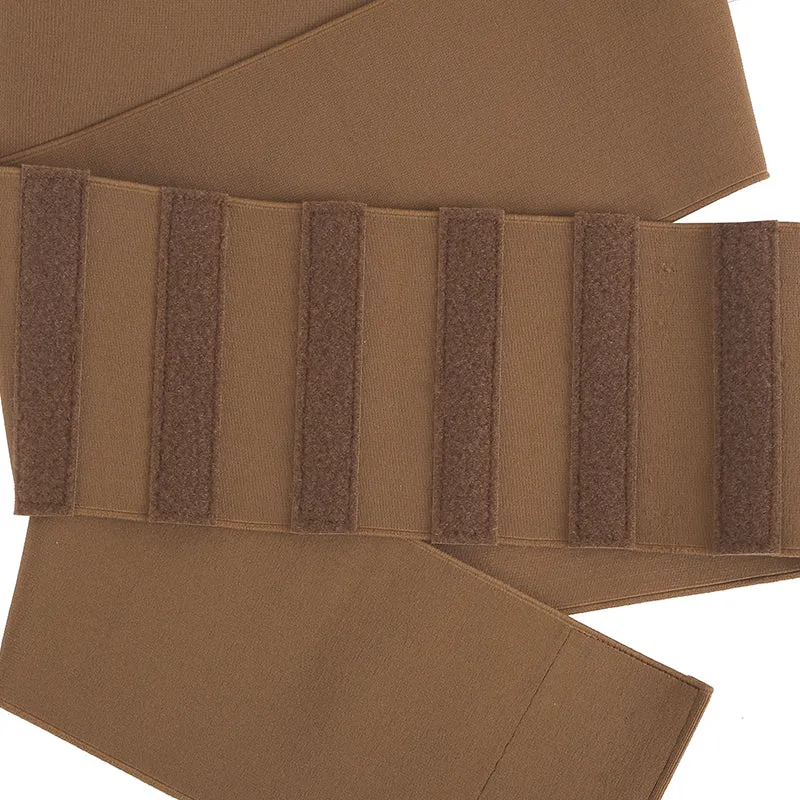 Women Latex Elastic Wrap Trimmer Belt 12.5CM Width