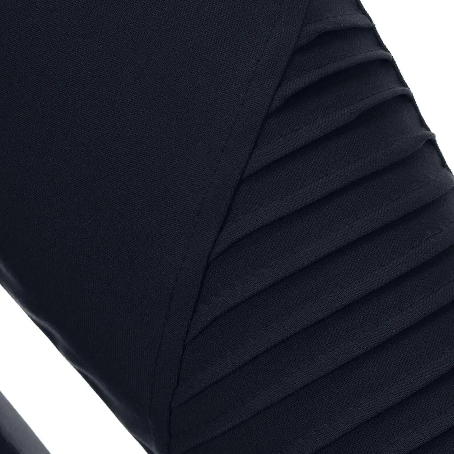 Women Skinny Tapered Pants Stretchy Cargo Style Crop Pants Motorcycle Biker Style Texture Vintage Slim Fit Pants