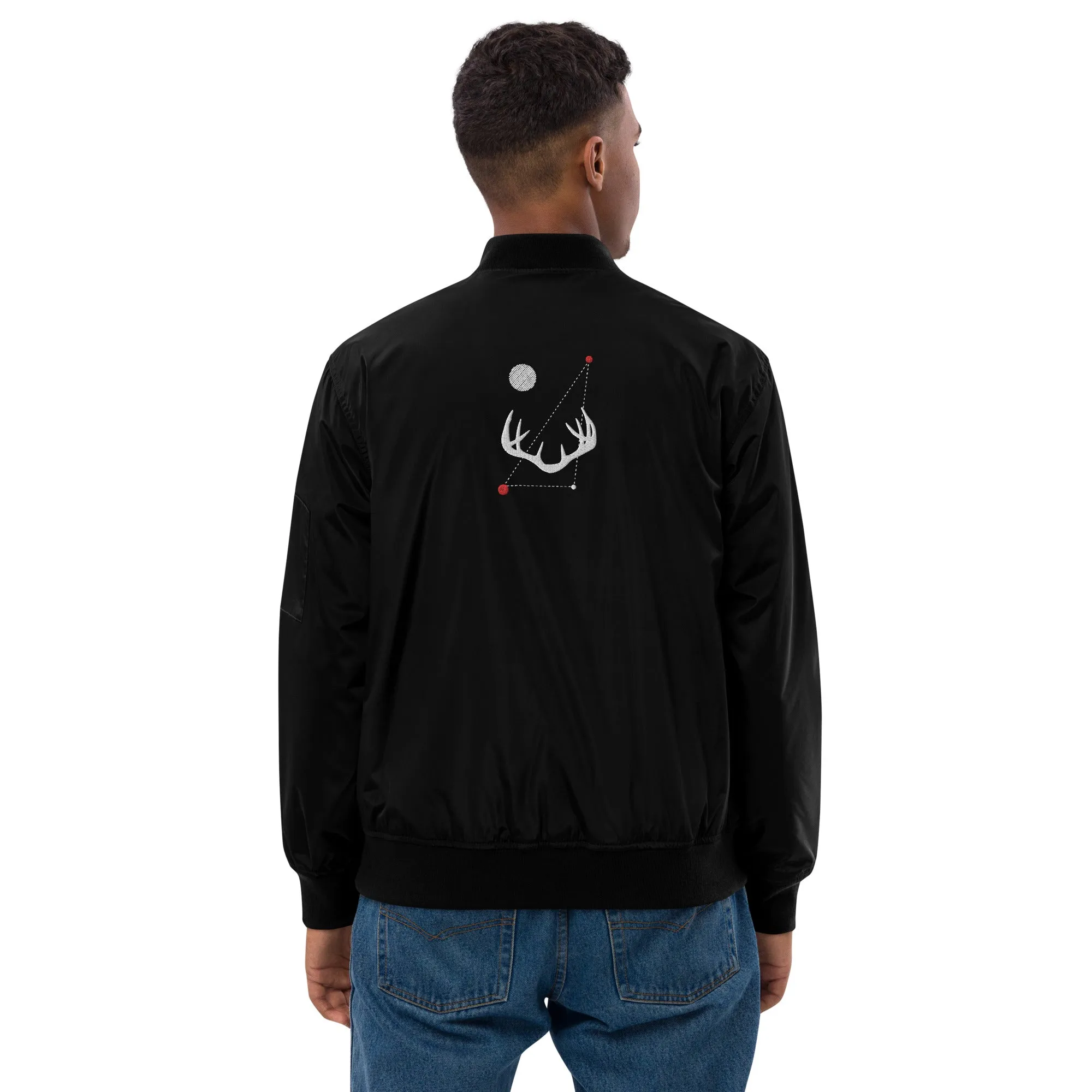 YOU ARE NOT ALONE Premium Bomber Jacket