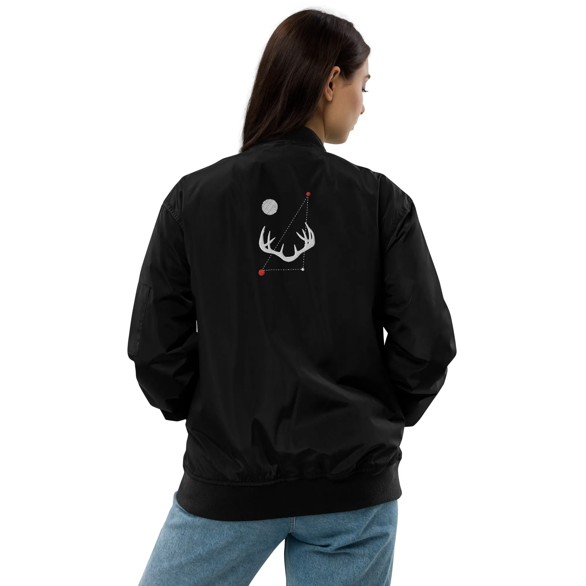 YOU ARE NOT ALONE Premium Bomber Jacket